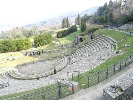 Roman amphitheatre in Fiesole