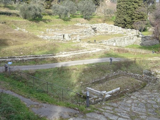 Roman ruins in Fiesole