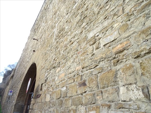 Medieval city wall