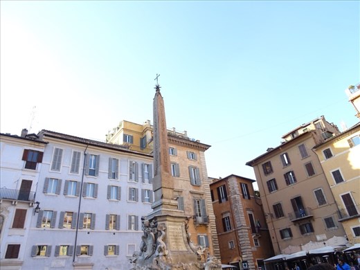 Obelisk in Piazza della Rotonda at Pantheon