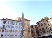 Obelisk in Piazza della Rotonda at Pantheon: by supergg, Views[262]
