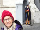 With a Swiss Guard