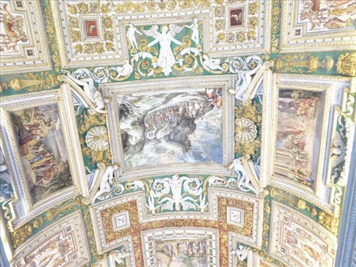Carved and painted ceilings