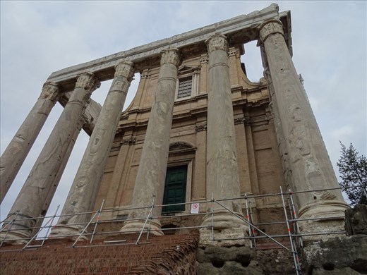 Temple in Roman Forum