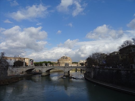 Bridge with Castel Sant Angelo beyond