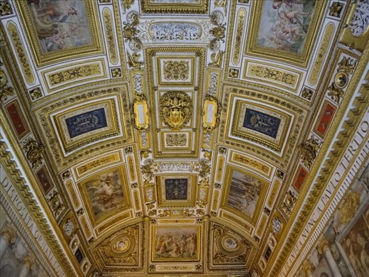 Painted ceiling in Castel Sant'Angelo