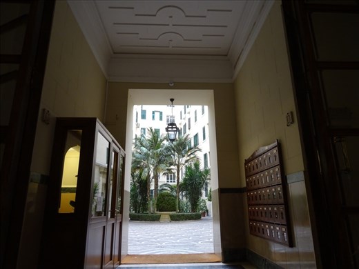 Garden/courtyard in our building