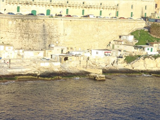 Fishing huts/holiday shacks? In Valletta, Malta
