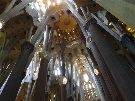 Inside La Sagrada Familia