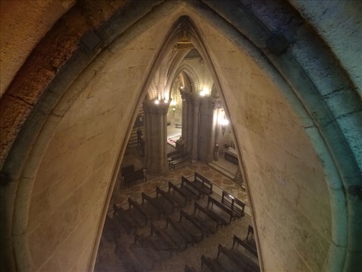 Chapel & crypt of Gaudi, below the basilica