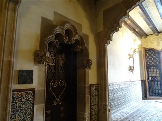 Gaudi doorway