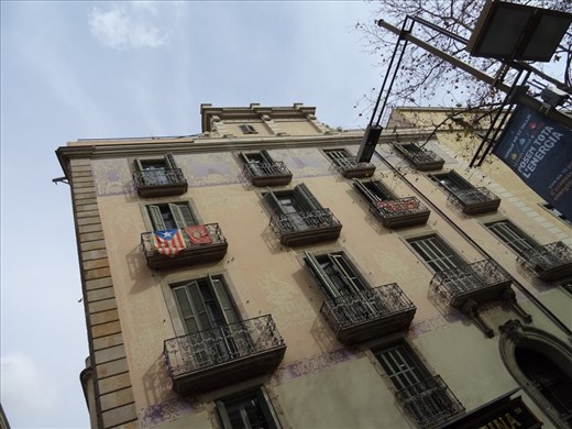 Loving Barcelona's balconies