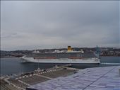 Costa Meditteranea heading out of Marseilles before us: by supergg, Views[476]
