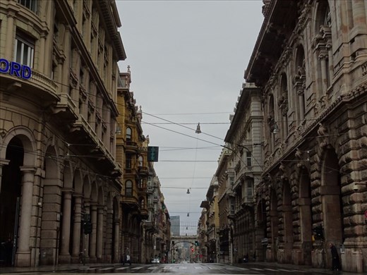 Big street in Genoa