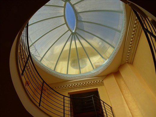 Our hotel has its own duomo