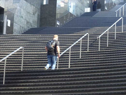 To the top of Kyoto train station