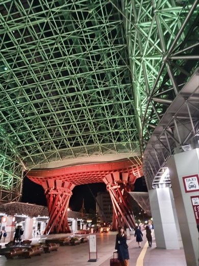Gate at Kanazawa train station