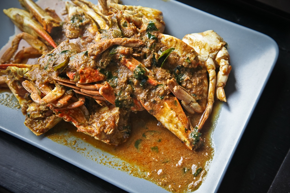 Crab Curry Finished.