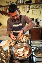 Tossing the crab curry: by sureshdoss, Views[973]