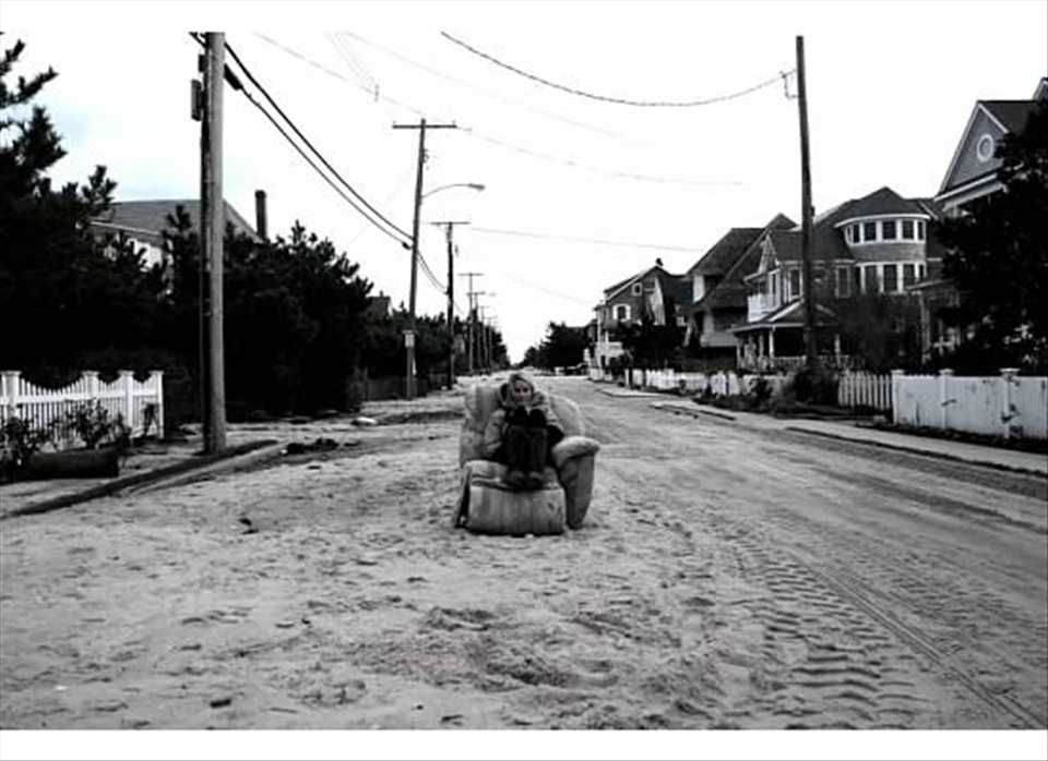 Sitting among the wreckage