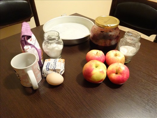 INGREDIENTS FOR DOUGH & FILLING