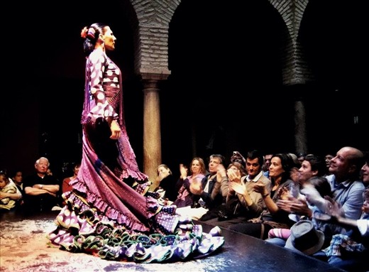 A beautiful performance in the Mueseo de baile in Sevilla. She had such a powerful spirit almost brought the crowd to their feet.