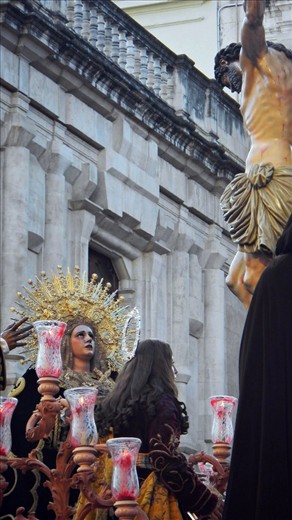 With a country that has culture and history. Religion is a huge factor to how this country presents itself and to themselves. The Spaniards dedicate one week to their religion and just watching these marches down the streets is so moving.