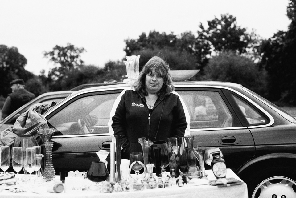 Seller of vases, Mabledon Farm, Southborough, Kent