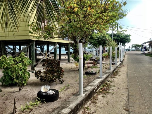 Main Street of Ioama Island, one of my favourite Torres Strait Islands