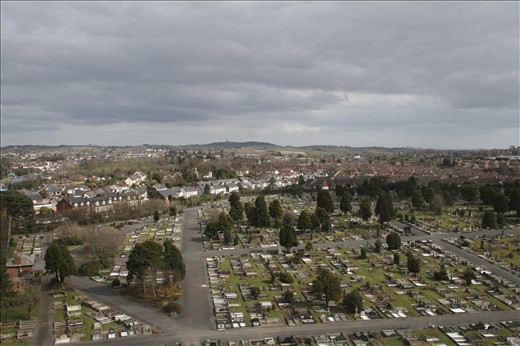 From her top floor flat the view stretched out to Scrabo Tower