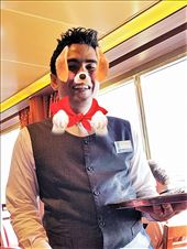 Ady, from Bali, was our assistant waiter. When I asked for a lemon for my water, he never forgot and brought me some every day.: by suziqtn, Views[351]
