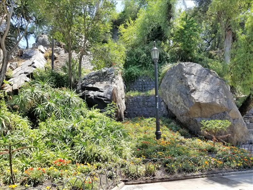 Cerro Lucia had gorgeous gardens at the top.