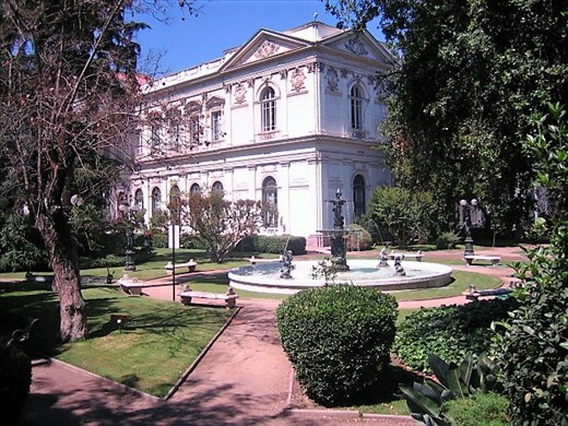 Beautiful old building with wonderful gardens.