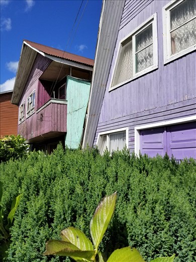 Colorful houses.
