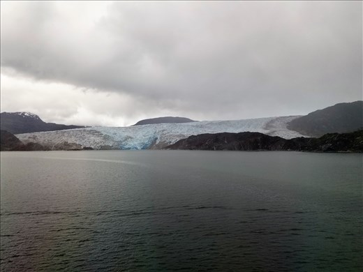 Iceberg in Chilean fjords.