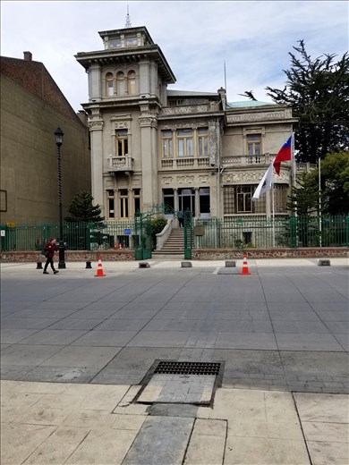 Government building in Punta Arenas.