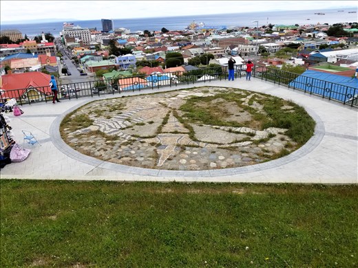 View of the city of Punta Arenas.