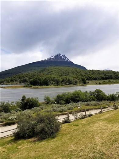 On our way out of Tierra del Fuego. I saw a large grey/red fox here, but didn't have my camera on, darn.