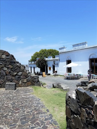 Great views from the restaurant terraces.