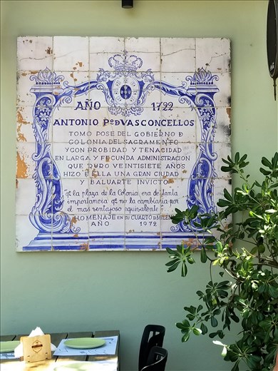 This is a plaque commemorating the governor.