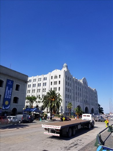 Montevideo looks just like any other big town, except it has one beautiful plaza after another.
