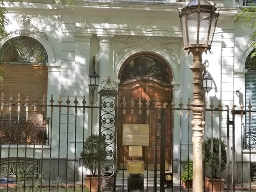 Many of the embassies had gorgeous old doors and wrought iron fencing.
