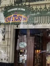 Cafe Tortoni is the oldest cafe in Buenos Aires, founded in 1858.: by suziqtn, Views[340]