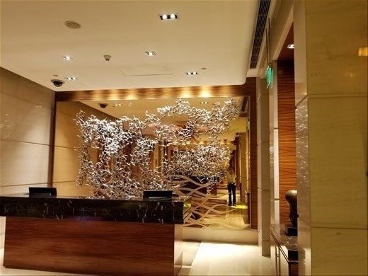 A mural in our hotel.