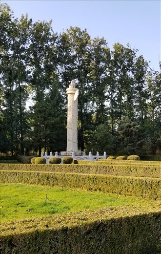 Another view of the obelisks.