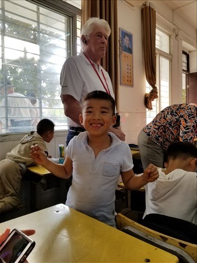 This guy really wanted me to take his picture.