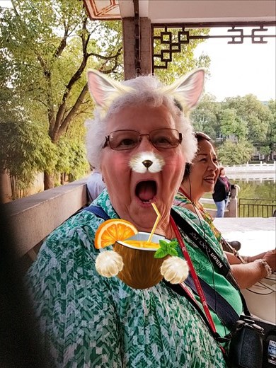 And, I couldn't leave my roommate out....