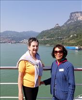 Sue and Iona on deck.: by suziqtn, Views[227]