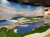 This depiction of the Three Gorges was in a building as you entered to get on escalators to carry you to the top. The Chinese are masters of moving large numbers of people very efficiently.: by suziqtn, Views[221]
