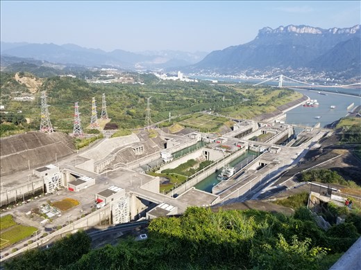 A closer look at the locks. Having grown up in TVA territory, I could've lived without going to the Three Gorges Dam although I did enjoy the countryside through the gorges themselves.